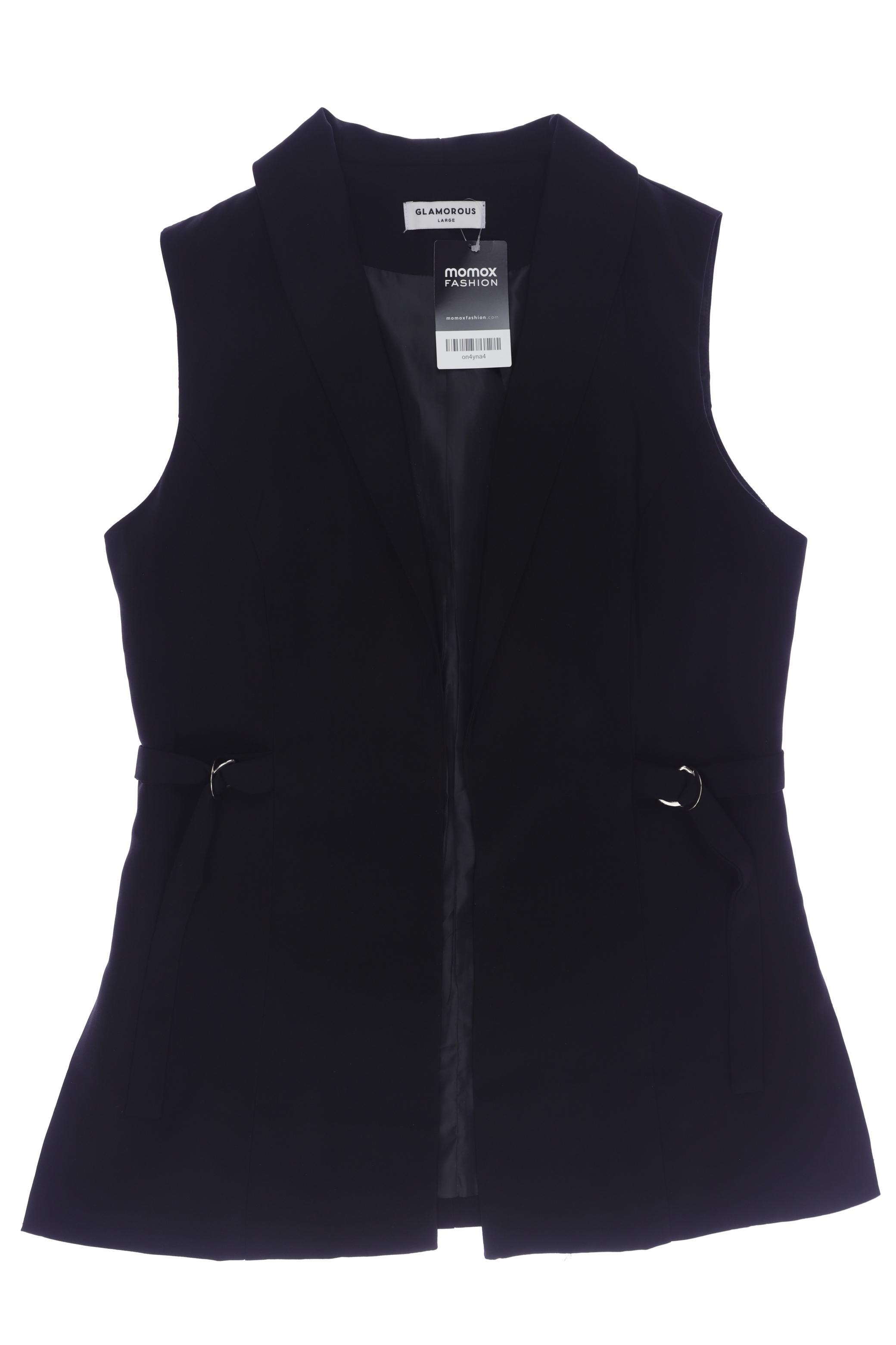 

Glamorous Damen Weste, schwarz, Gr. 42