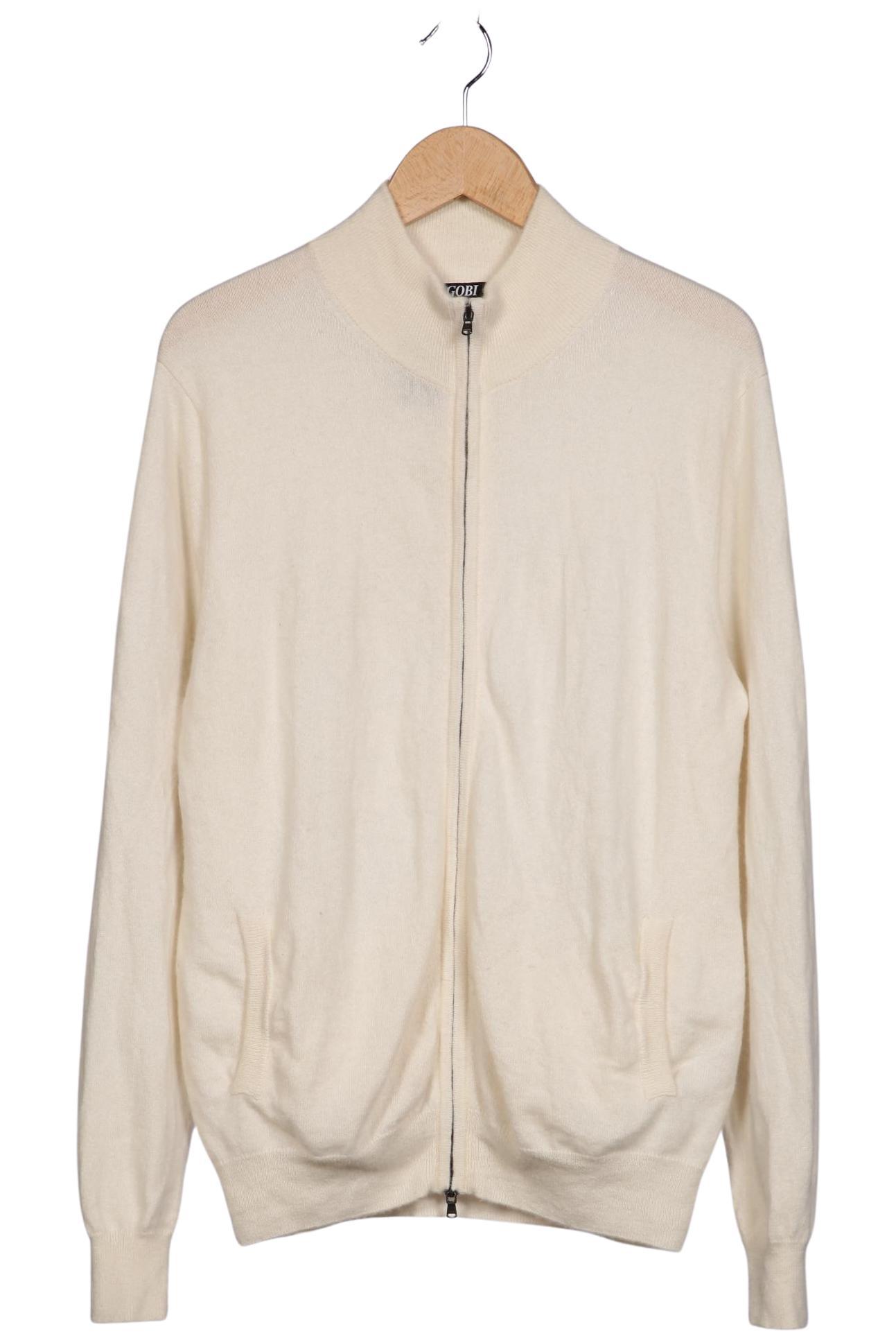 

gobi Herren Strickjacke, cremeweiß, Gr. 48