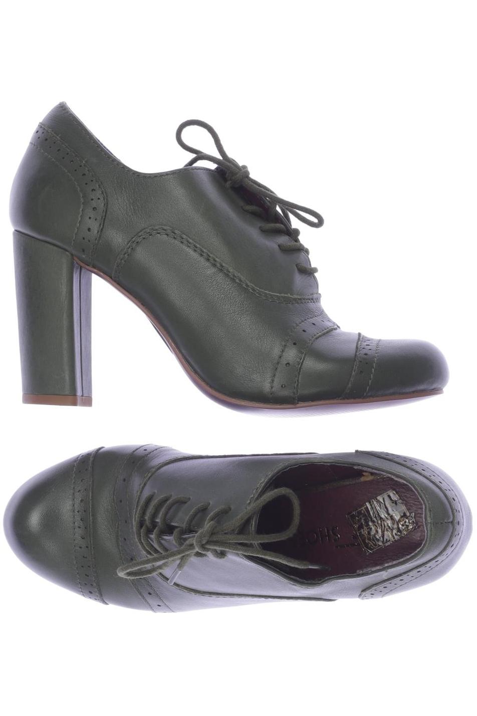 

Goertz Schuhe Damen Halbschuh, grün, Gr. 37