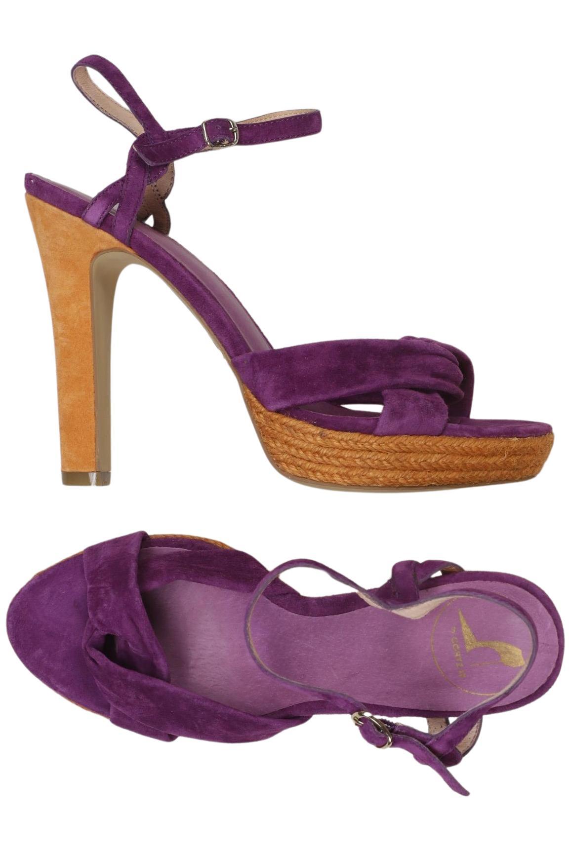 

Goertz Schuhe Damen Sandale, flieder, Gr. 39