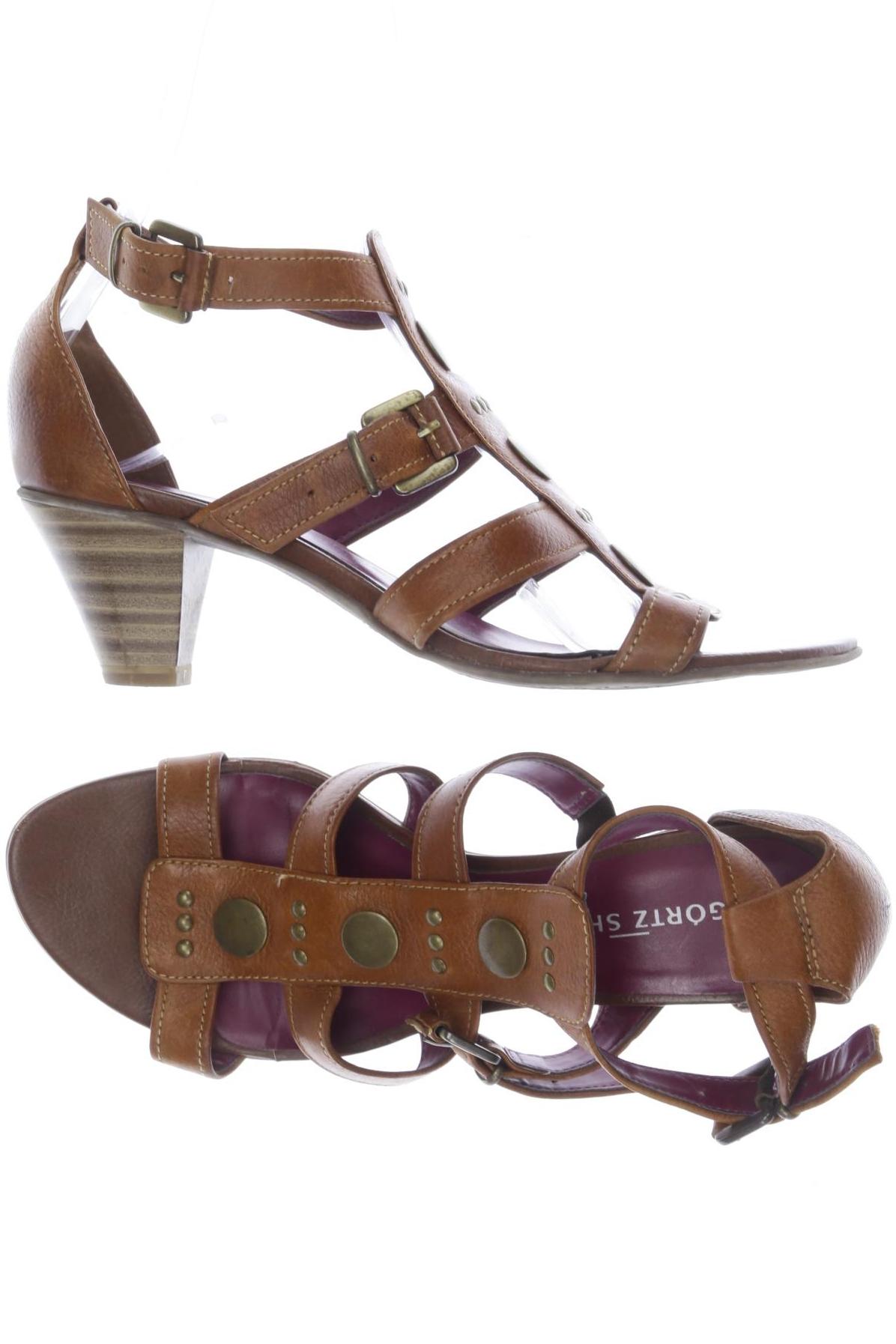 

Goertz Schuhe Damen Sandale, braun, Gr. 37