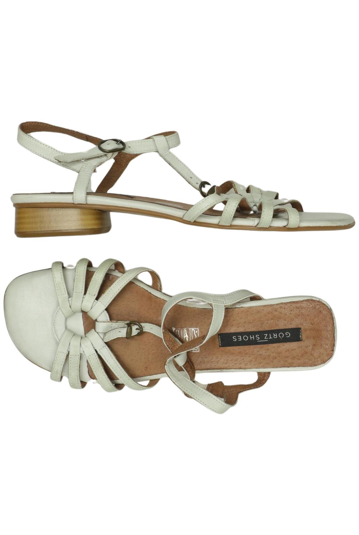 

Goertz Schuhe Damen Sandale, cremeweiß, Gr. 39