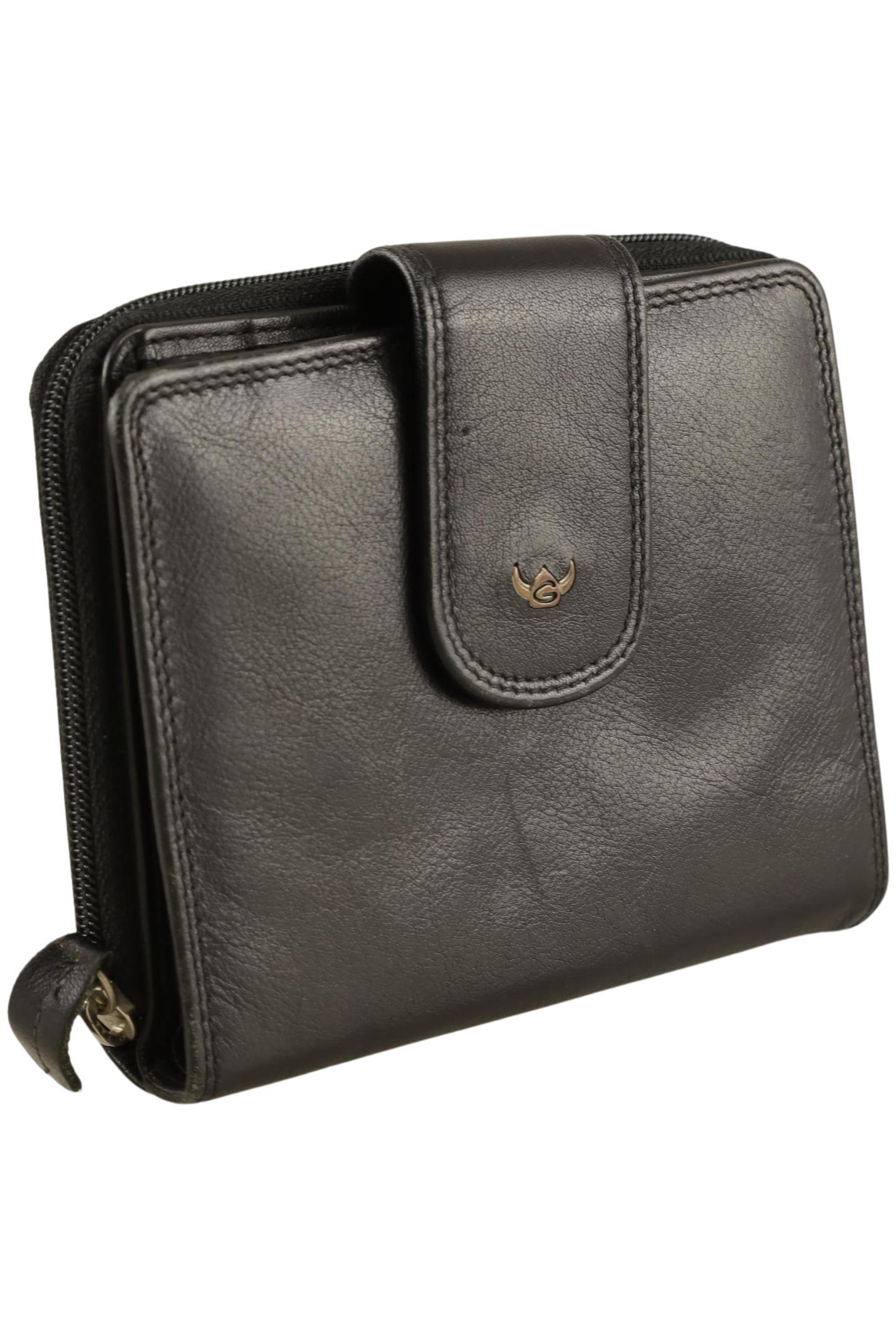 

Golden Head Damen Portemonnaie, schwarz, Gr.