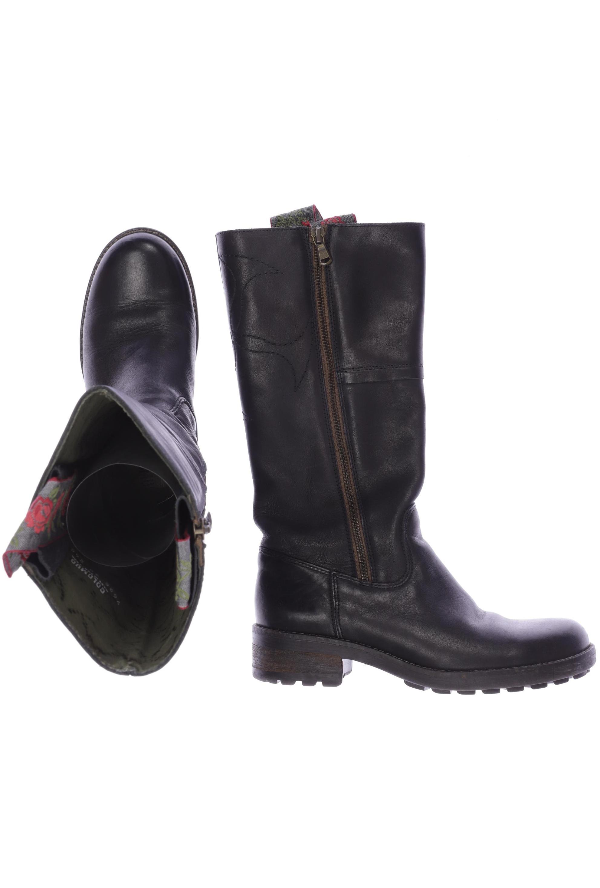 

GOLDMUD Damen Stiefel, schwarz