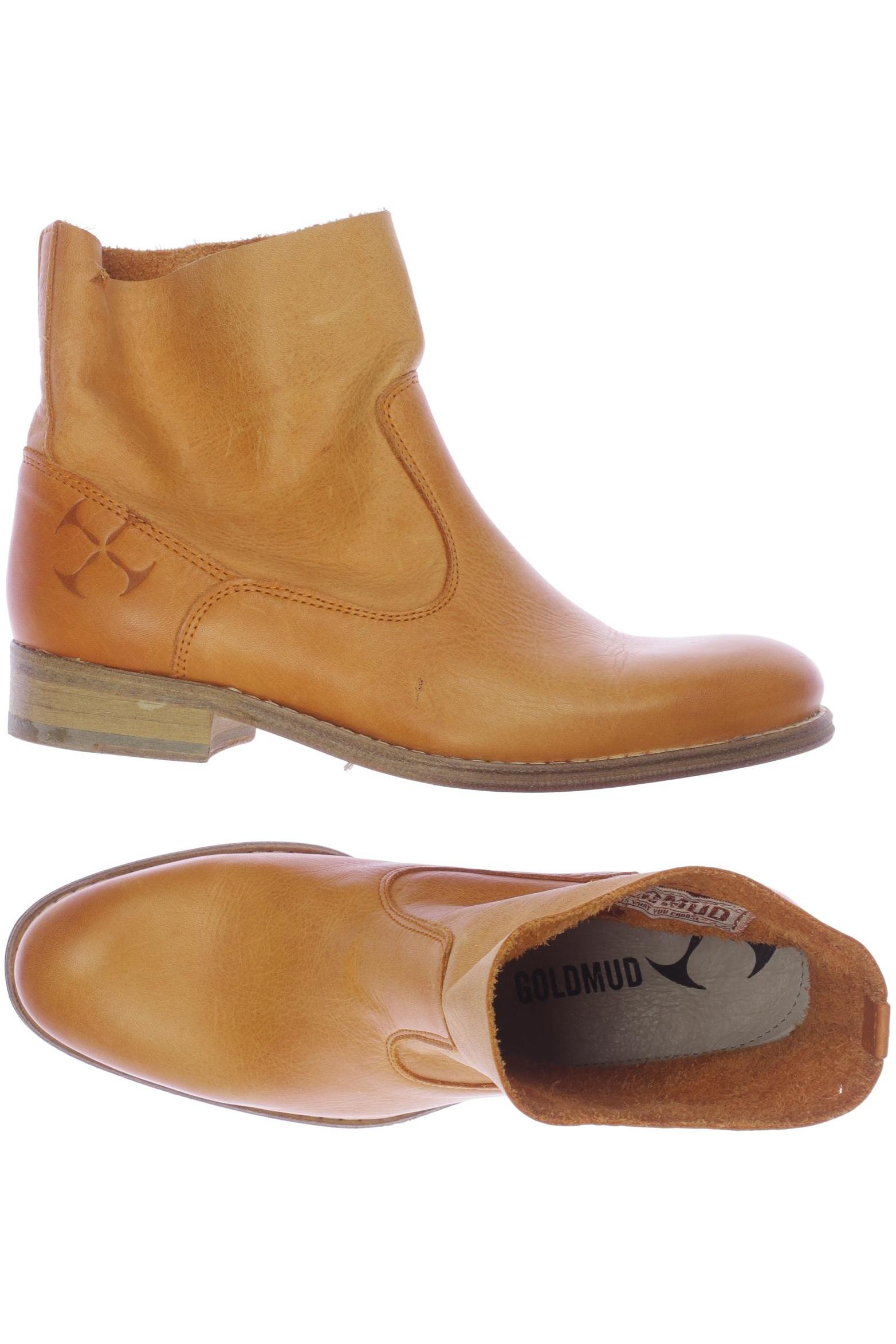 

Goldmud Damen Stiefelette, orange, Gr. 36