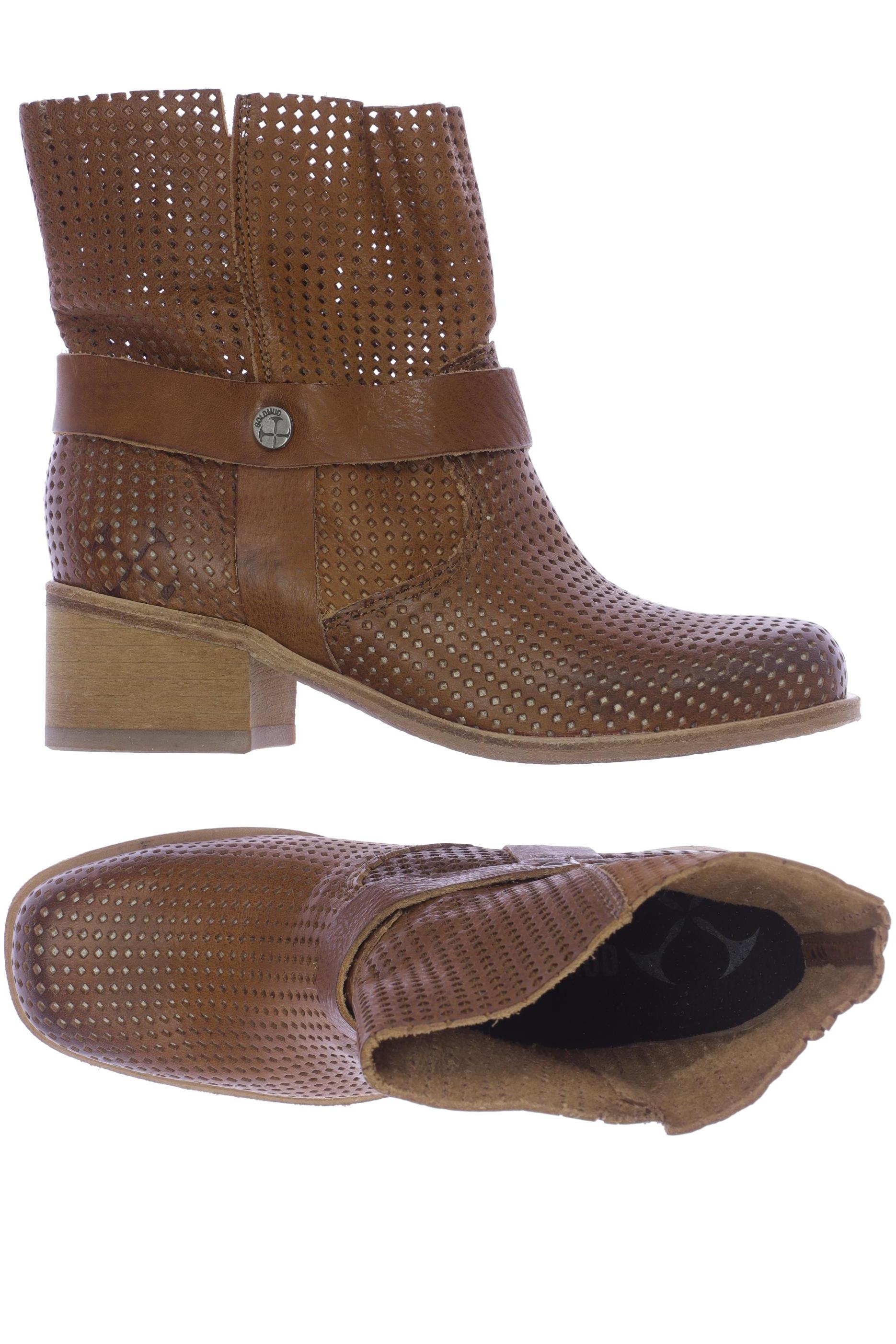 

Goldmud Damen Stiefelette, braun, Gr. 38