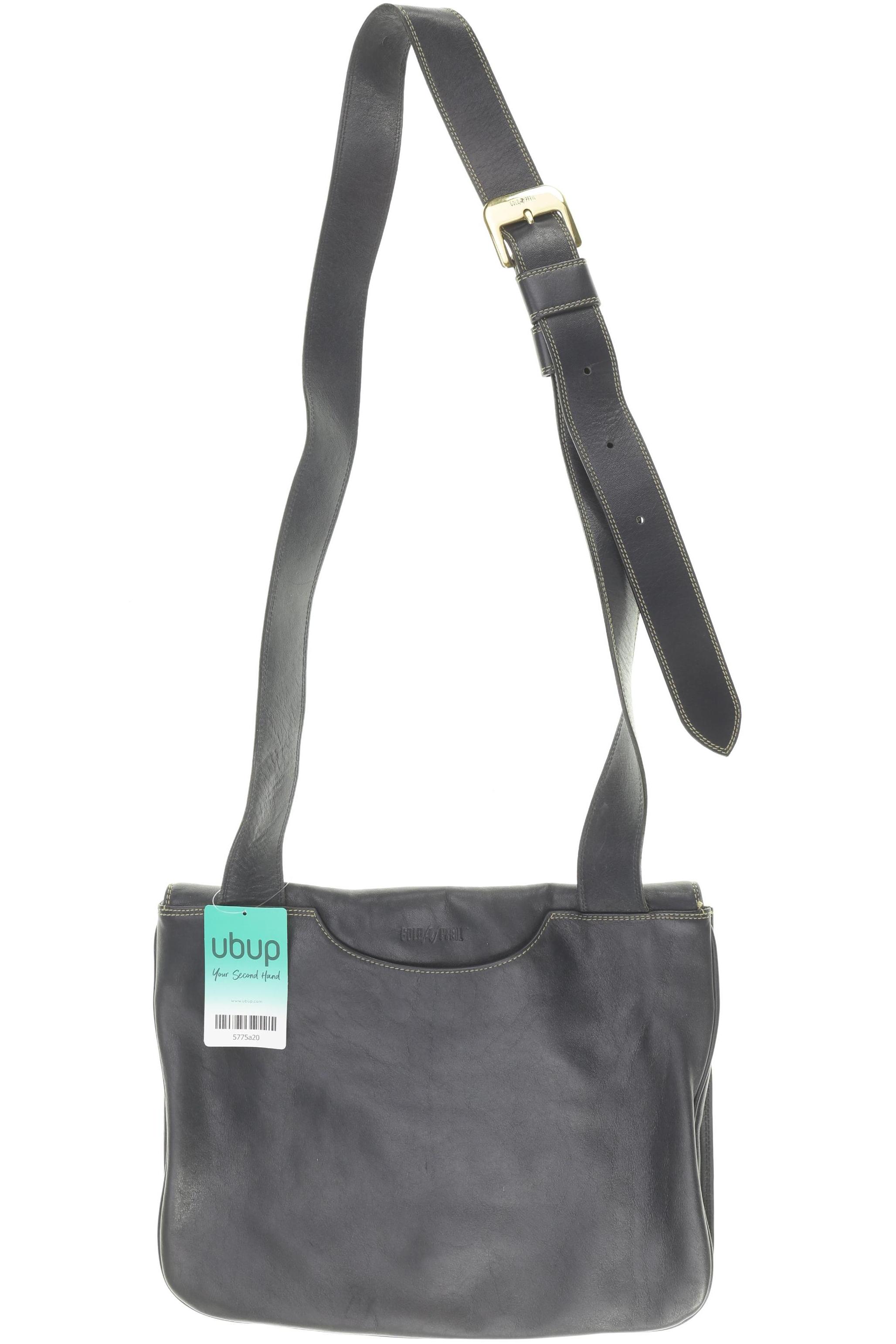 

Goldpfeil Damen Handtasche, blau, Gr.