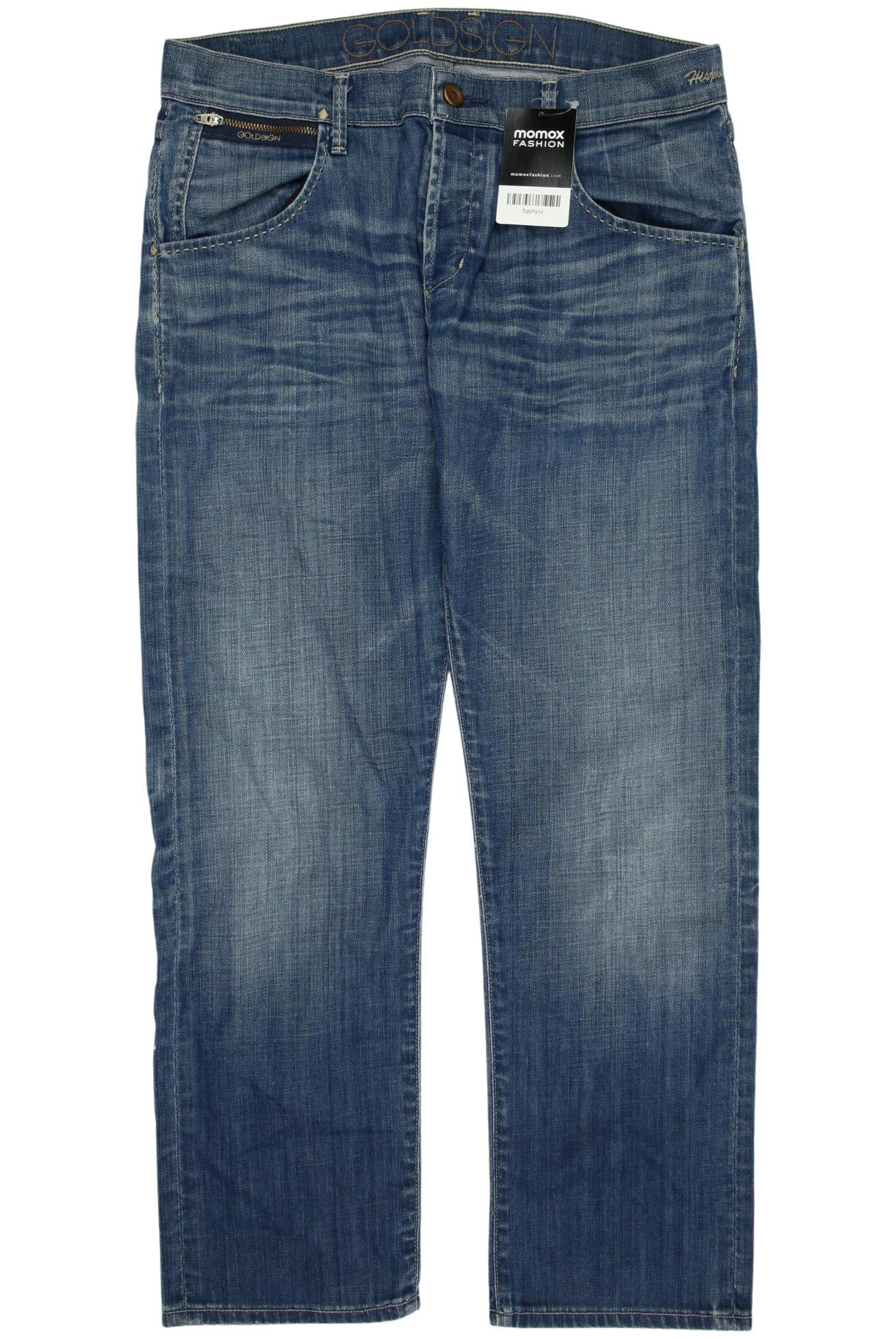 

GoldSign Damen Jeans, marineblau, Gr. 32