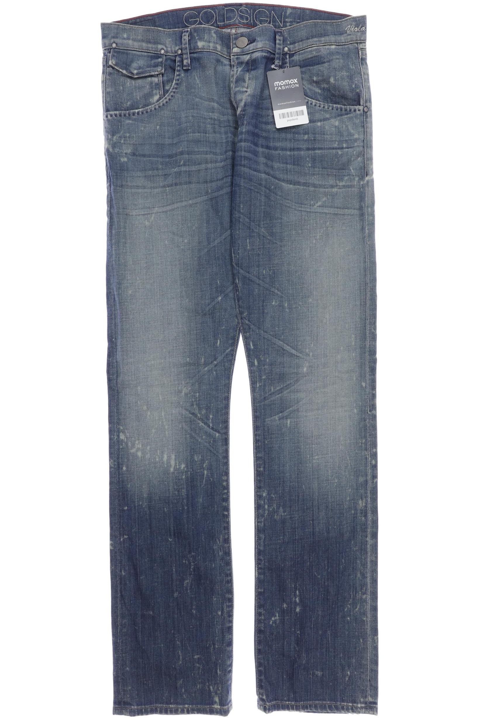 

GoldSign Damen Jeans, marineblau, Gr. 32