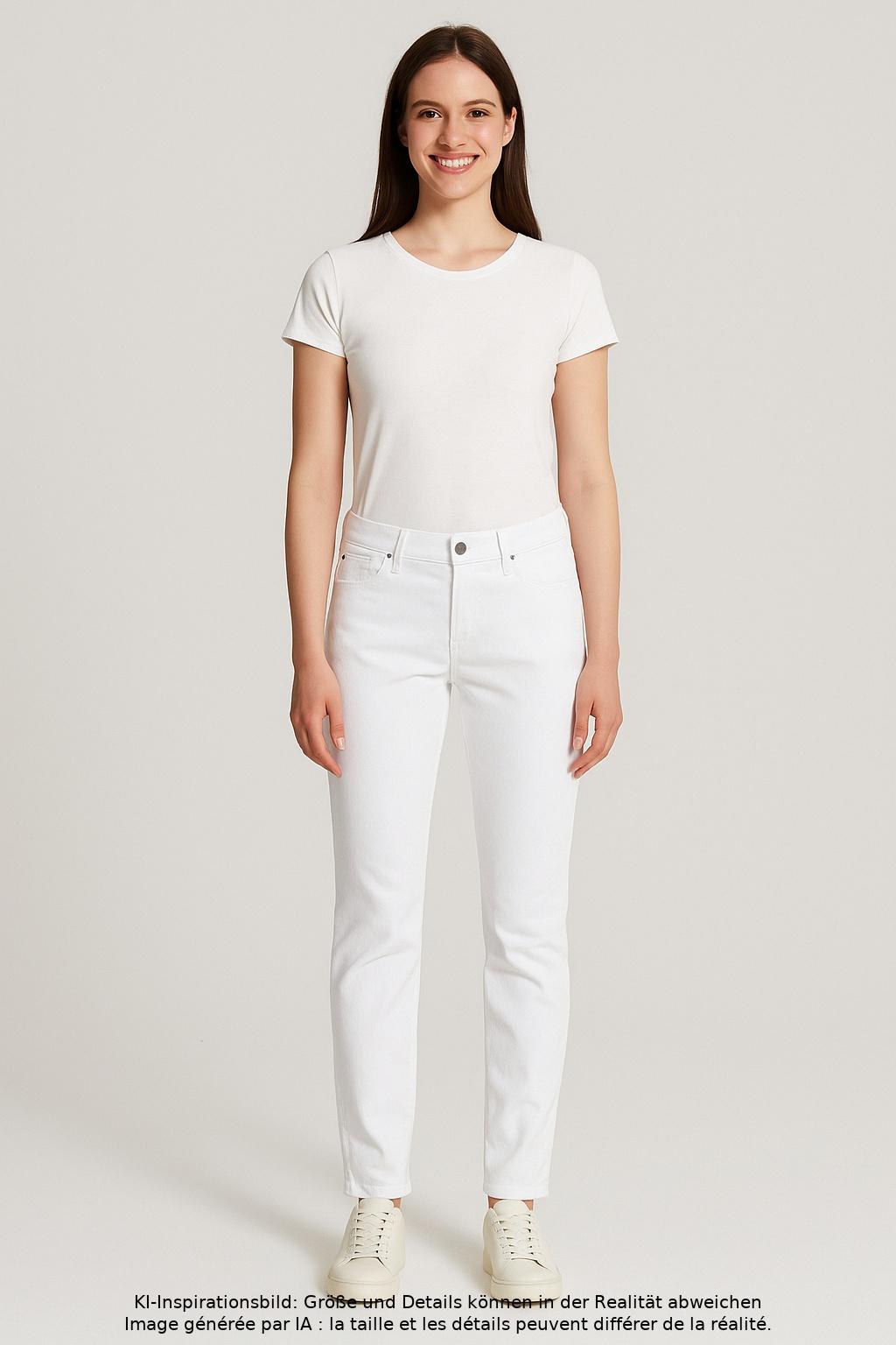 

GoldSign Damen Jeans, weiß, Gr. 29