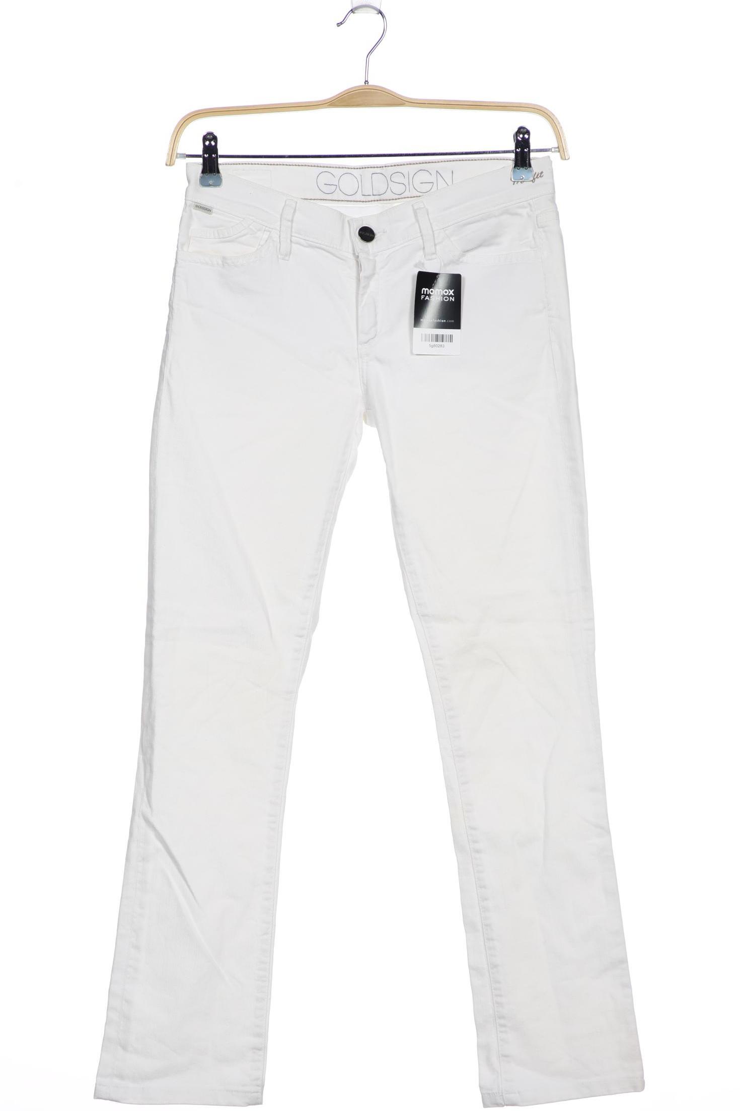 

GoldSign Damen Jeans, cremeweiß