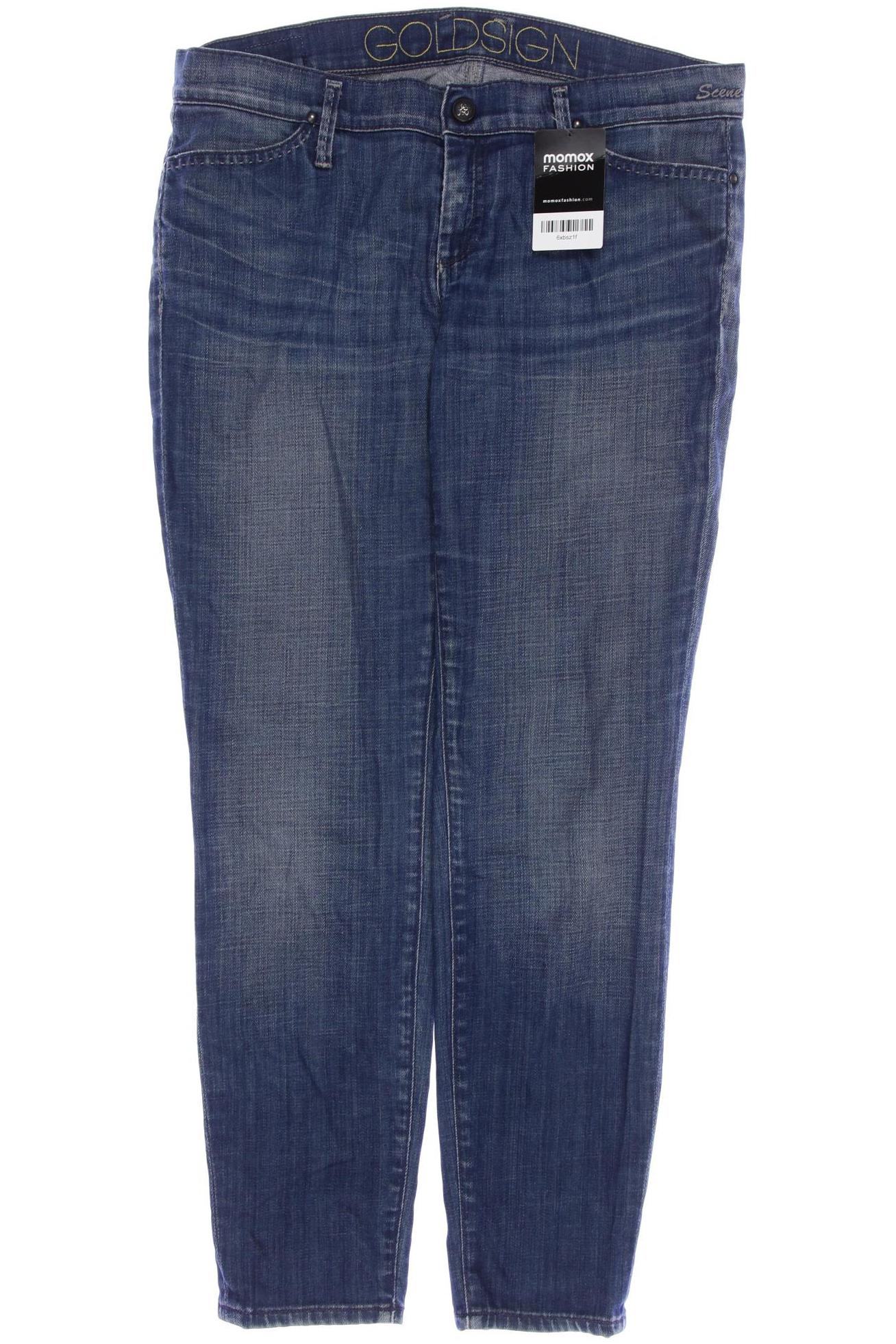 

GoldSign Damen Jeans, marineblau, Gr. 32