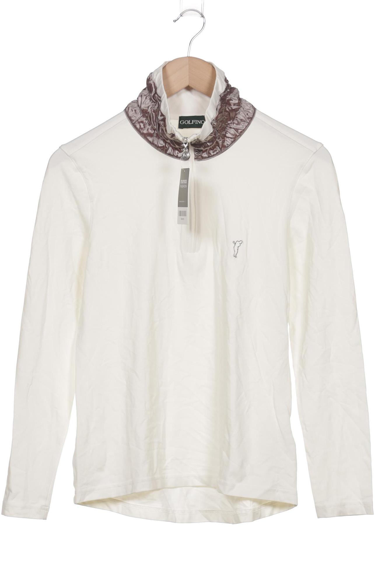 

Golfino Damen Langarmshirt, weiß, Gr. 40