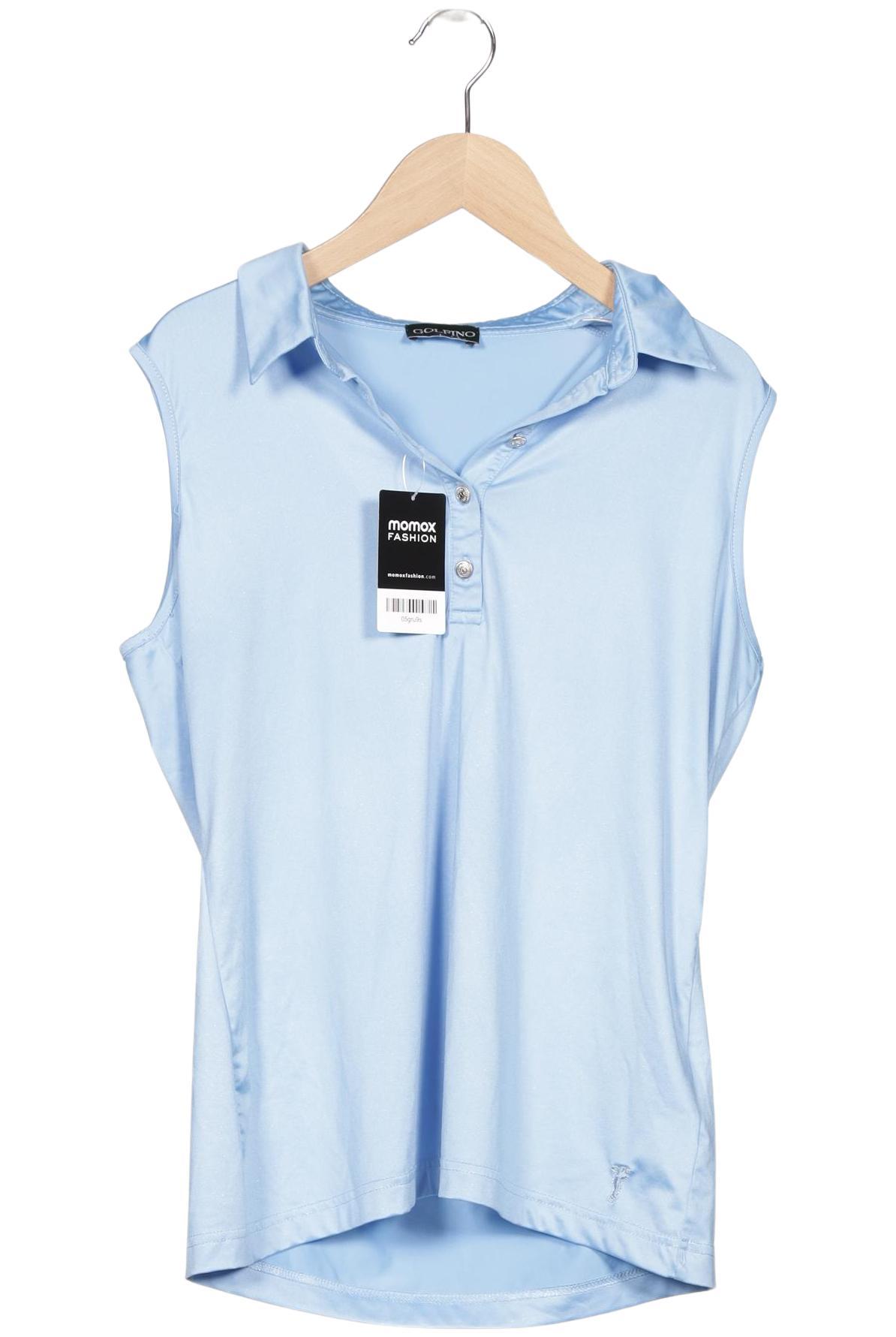 

Golfino Damen Poloshirt, hellblau, Gr. 40