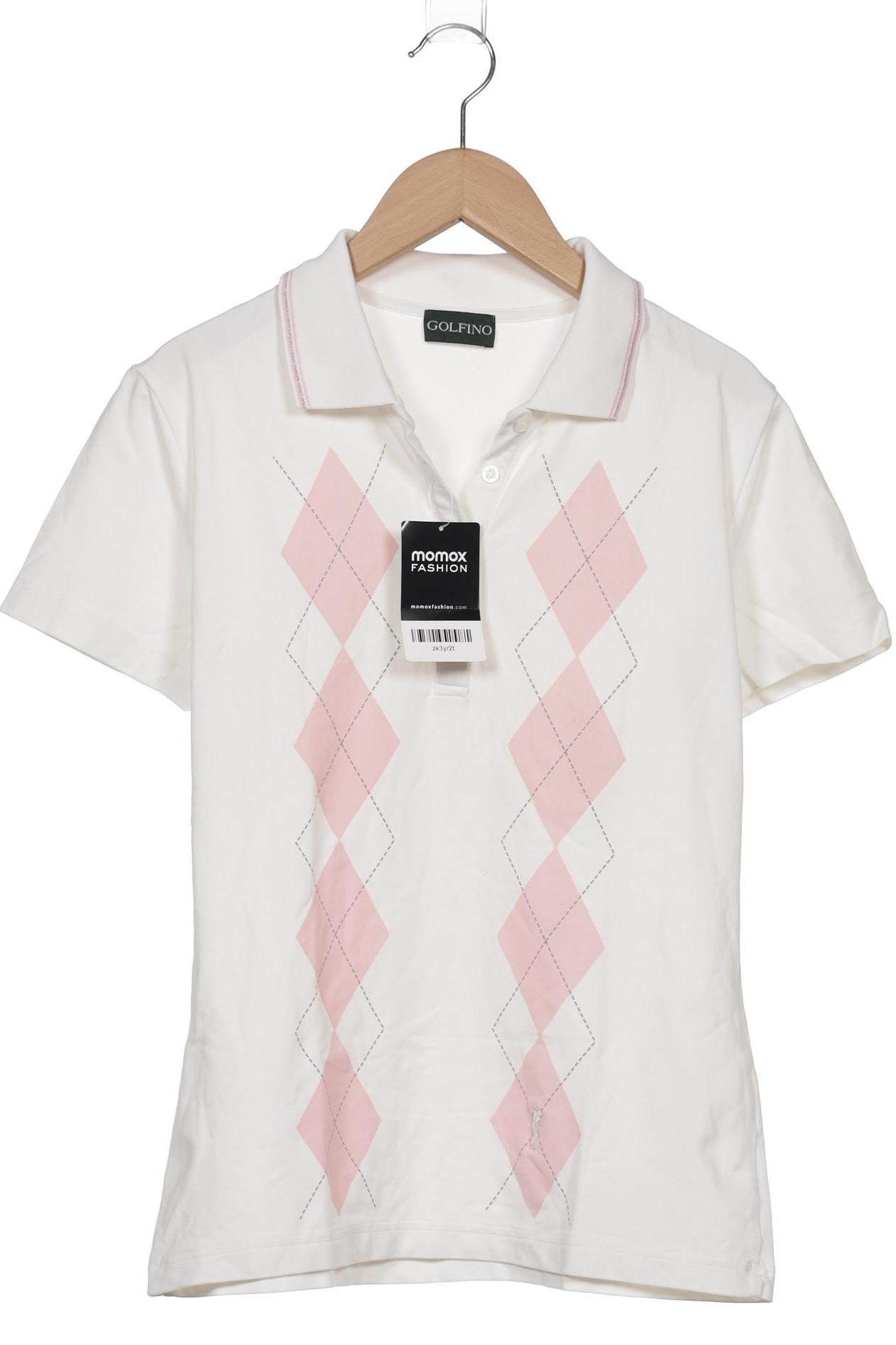 

Golfino Damen Poloshirt, weiß, Gr. 40