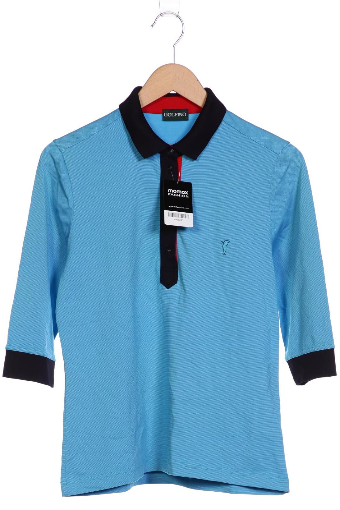 

Golfino Damen Poloshirt, hellblau, Gr. 42