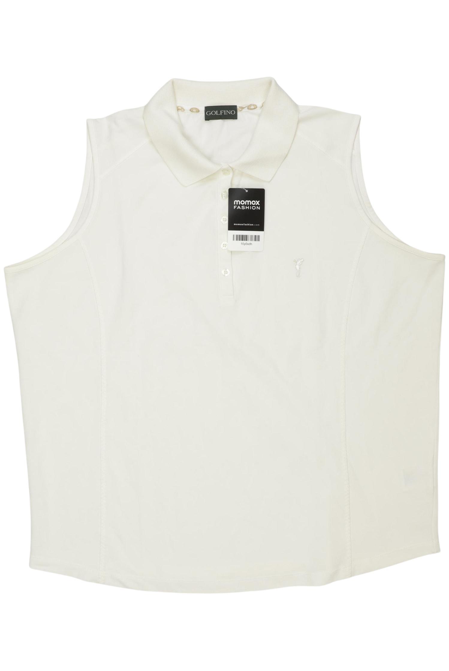 

Golfino Damen Poloshirt, weiß, Gr. 46