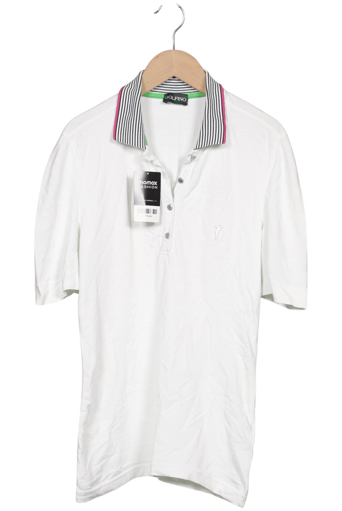 

Golfino Damen Poloshirt, weiß, Gr. 36