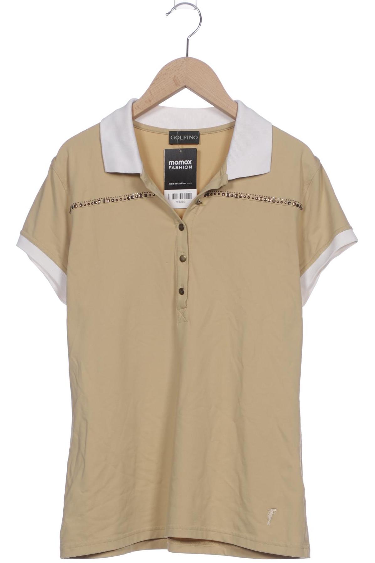 

Golfino Damen Poloshirt, beige, Gr. 40