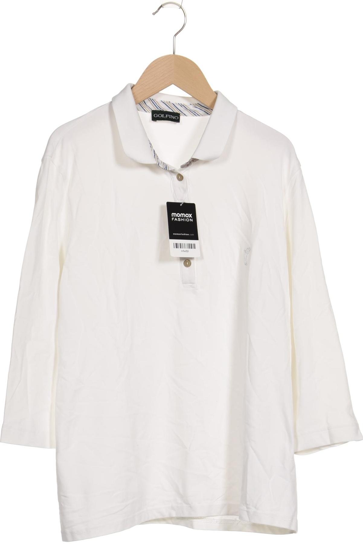 

Golfino Damen Poloshirt, weiß, Gr. 46