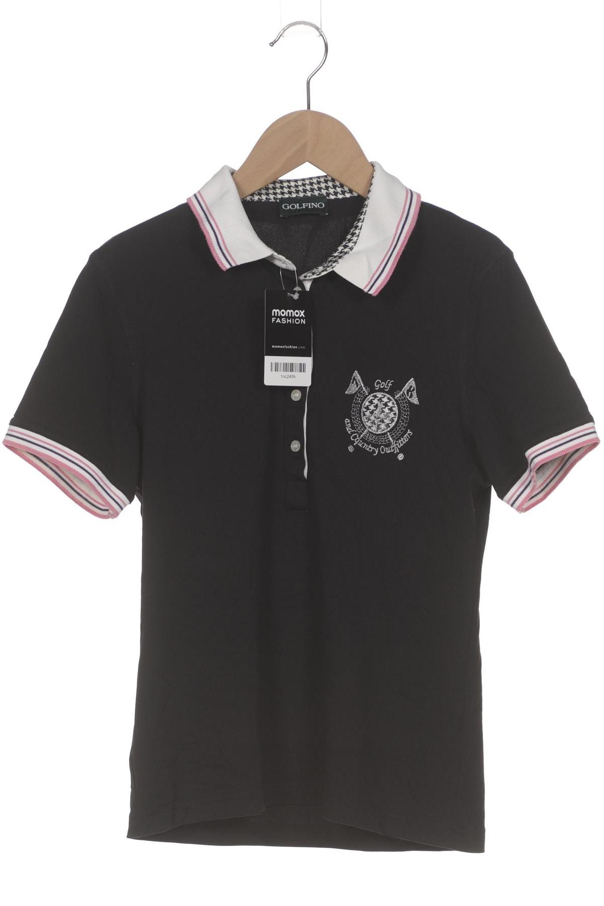 

Golfino Damen Poloshirt, schwarz, Gr. 38