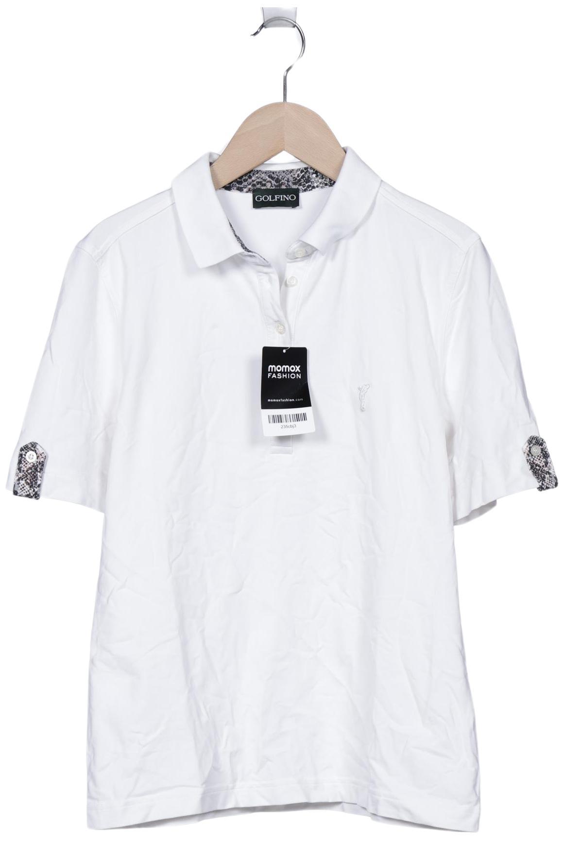 

Golfino Damen Poloshirt, weiß, Gr. 38