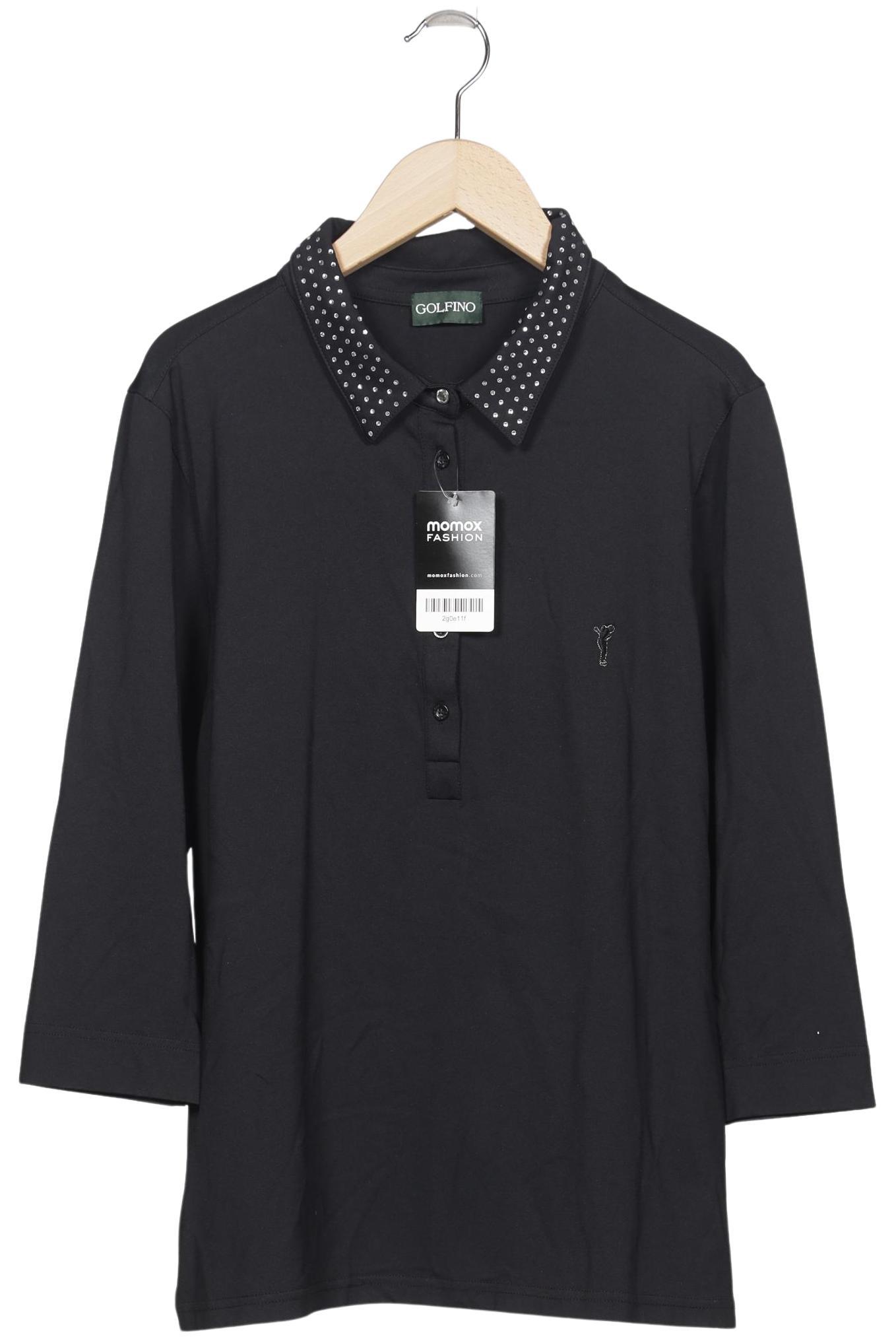 

Golfino Damen Poloshirt, schwarz, Gr. 42