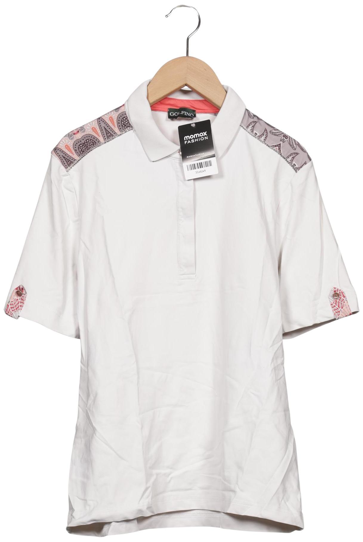 

Golfino Damen Poloshirt, weiß, Gr. 44