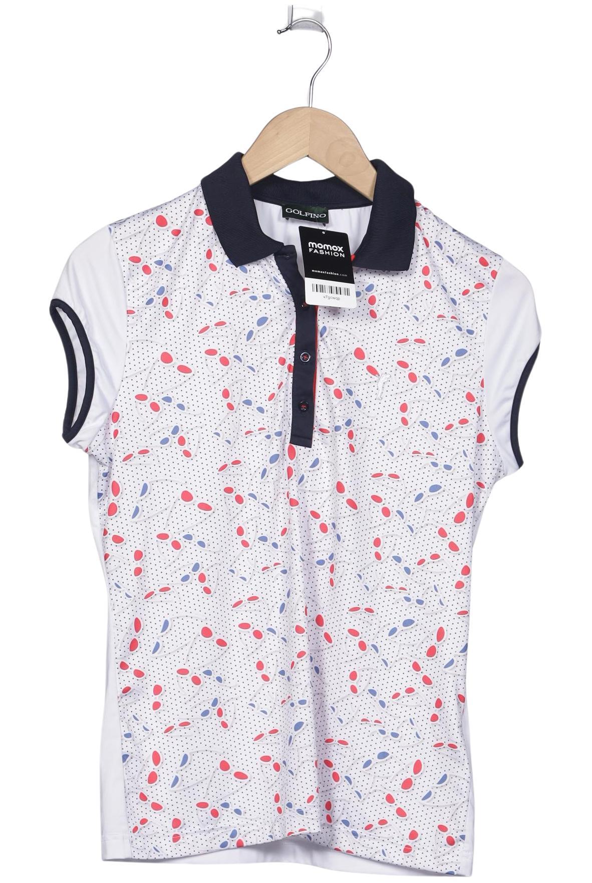 

Golfino Damen Poloshirt, weiß, Gr. 40
