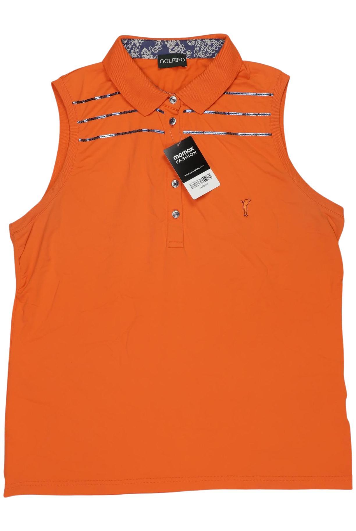 

Golfino Damen Poloshirt, orange, Gr. 44