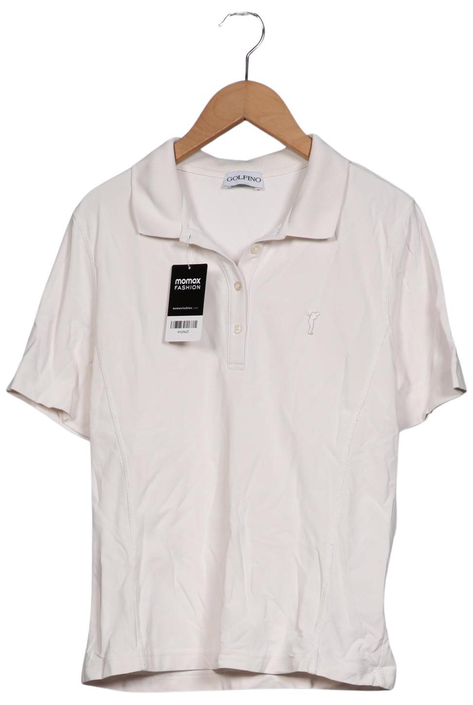 

Golfino Damen Poloshirt, weiß, Gr. 40
