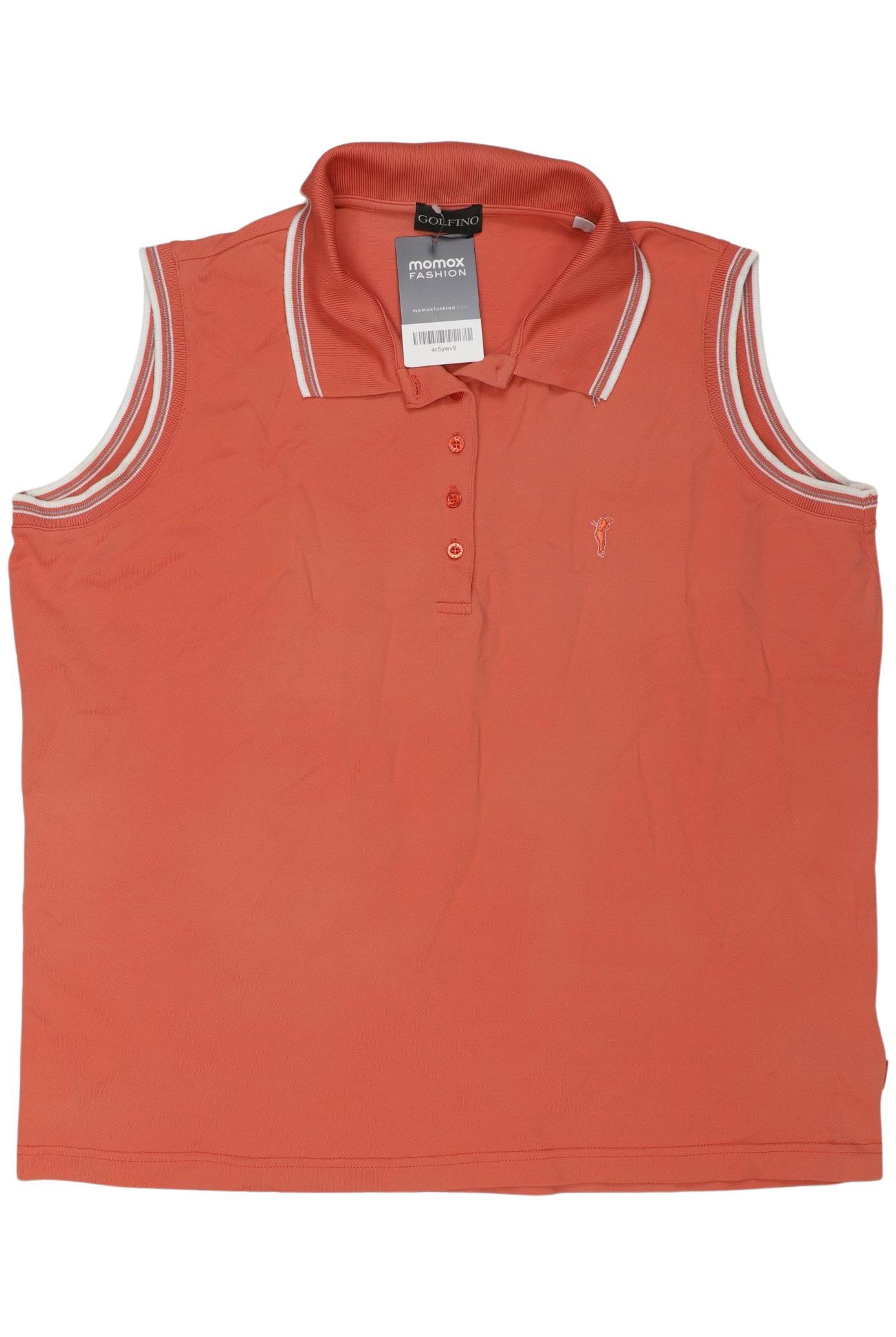 

Golfino Damen Poloshirt, orange, Gr. 46
