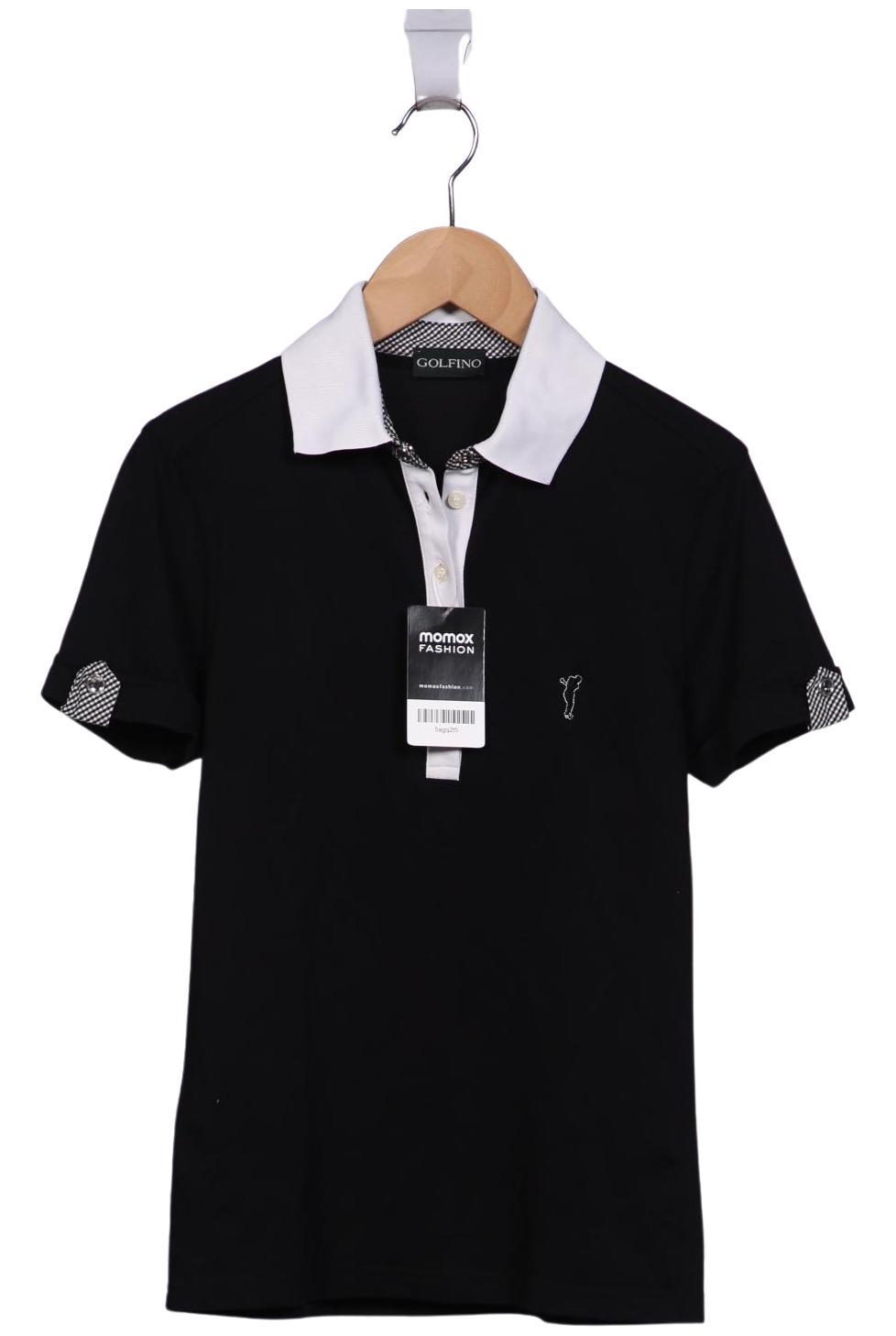 

Golfino Damen Poloshirt, schwarz, Gr. 36