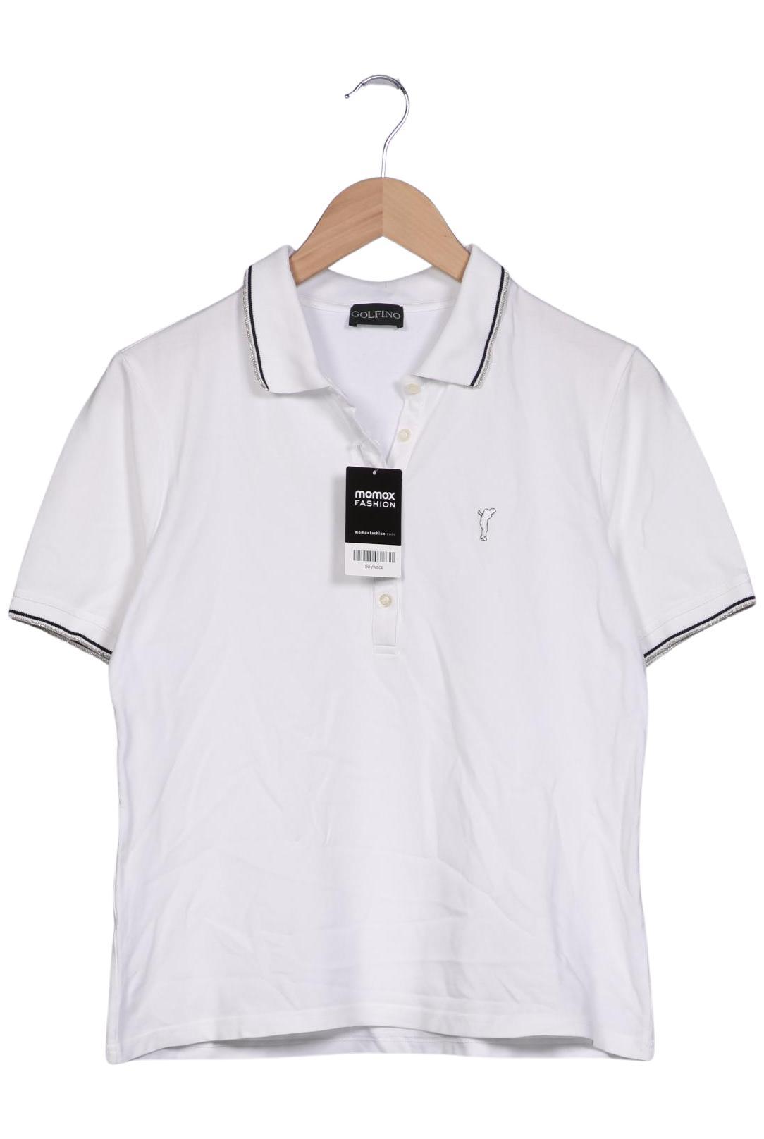 

Golfino Damen Poloshirt, weiß, Gr. 40