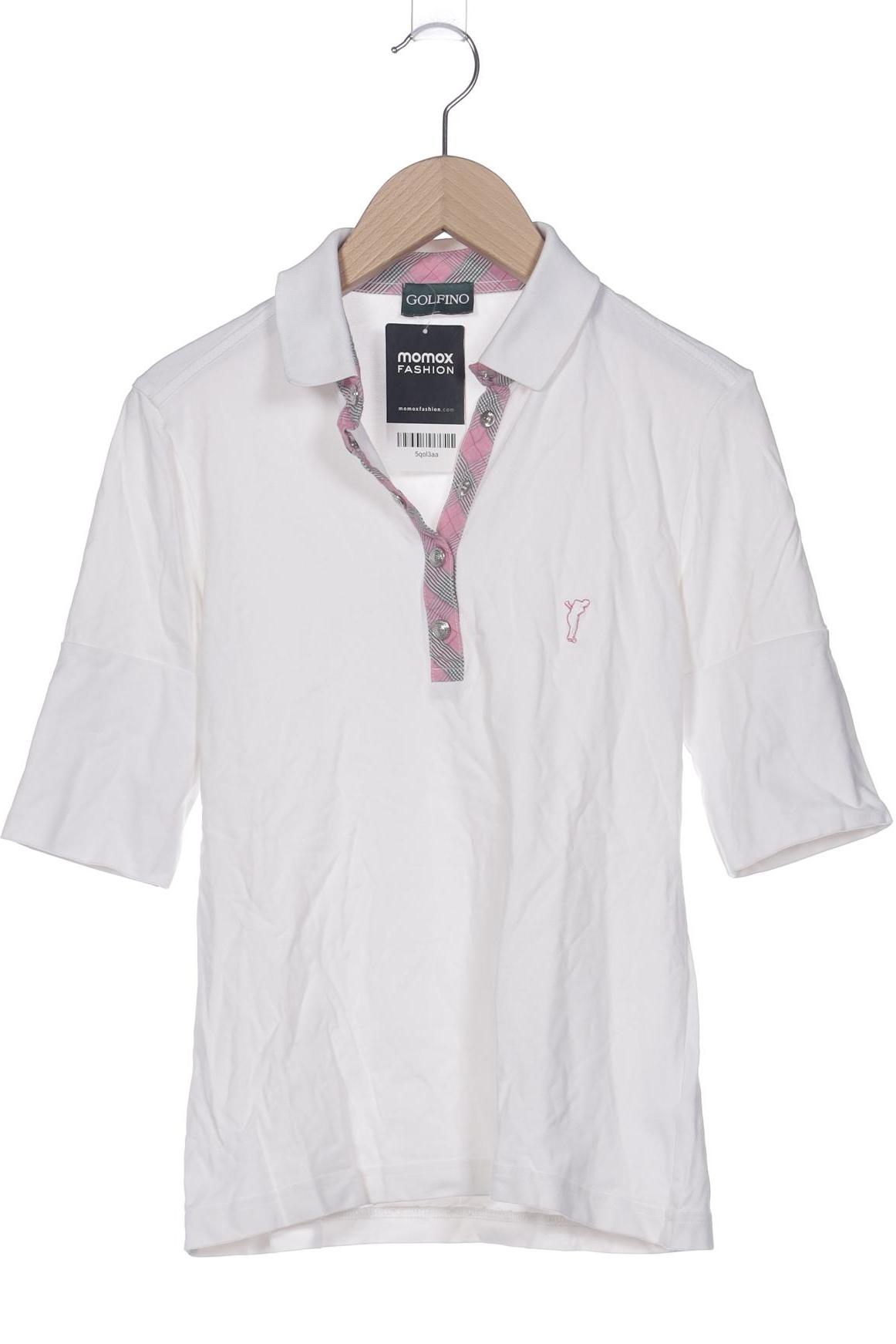 

Golfino Damen Poloshirt, weiß, Gr. 36