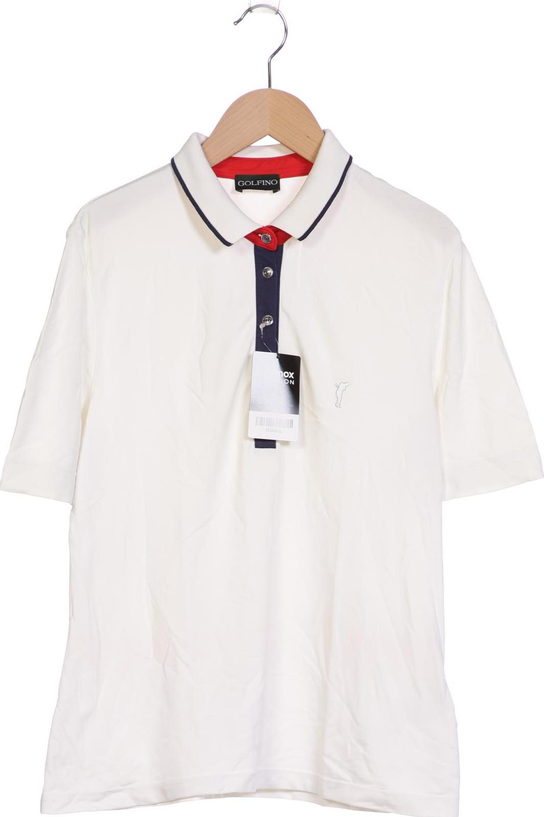 

Golfino Damen Poloshirt, weiß, Gr. 40