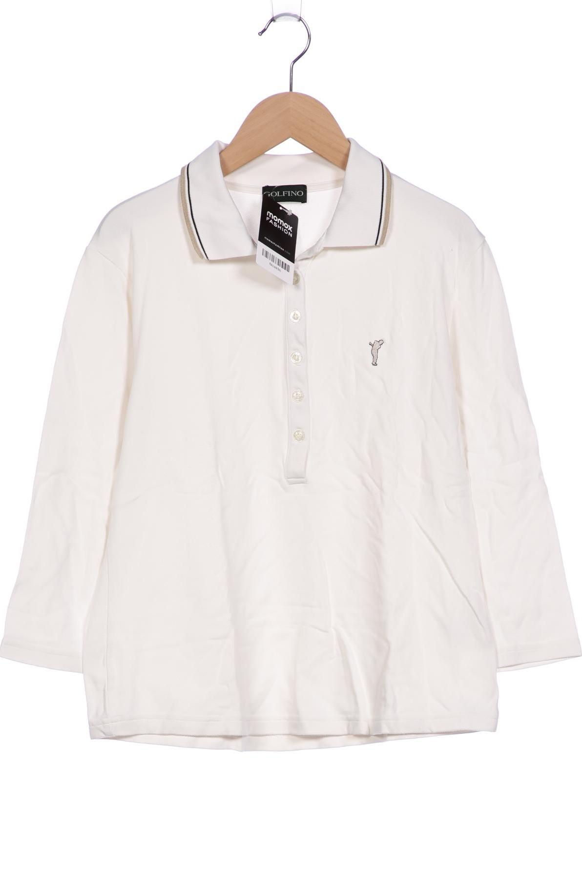 

Golfino Damen Poloshirt, weiß, Gr. 40
