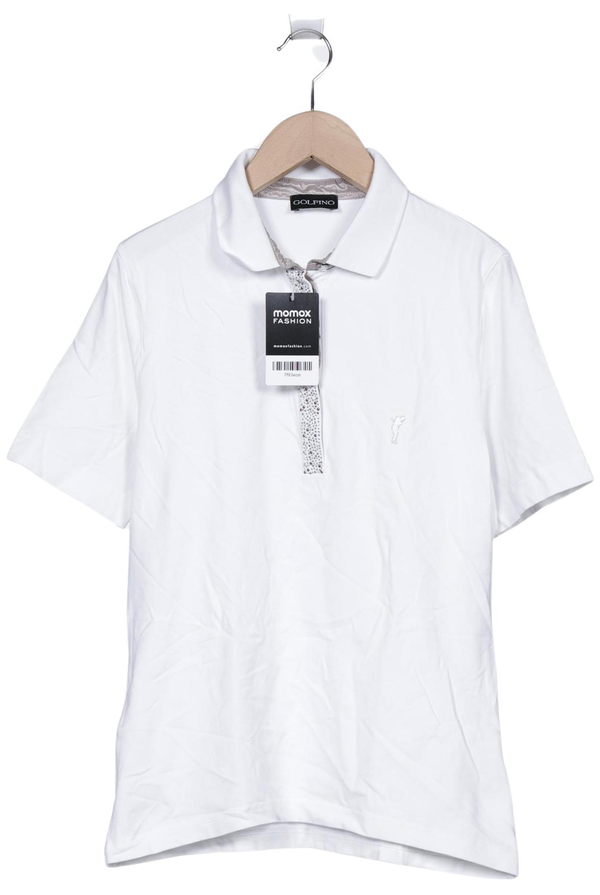 

Golfino Damen Poloshirt, weiß, Gr. 40