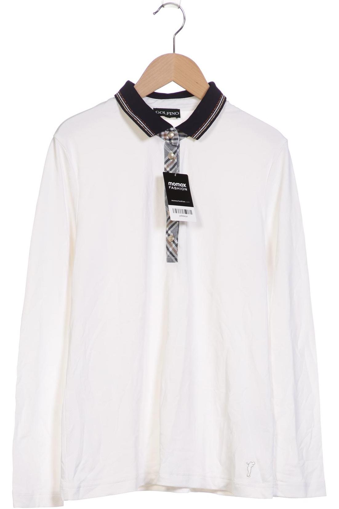

Golfino Damen Poloshirt, weiß, Gr. 40