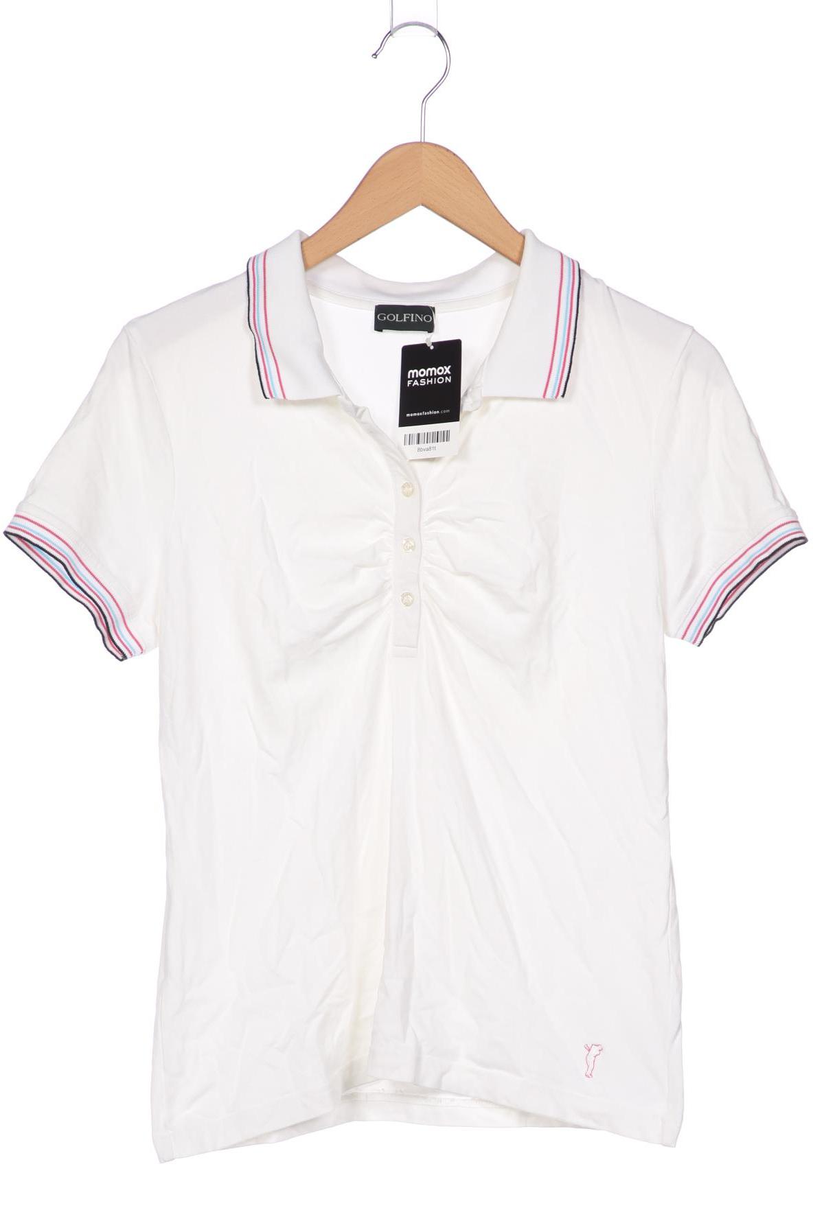 

Golfino Damen Poloshirt, weiß, Gr. 42