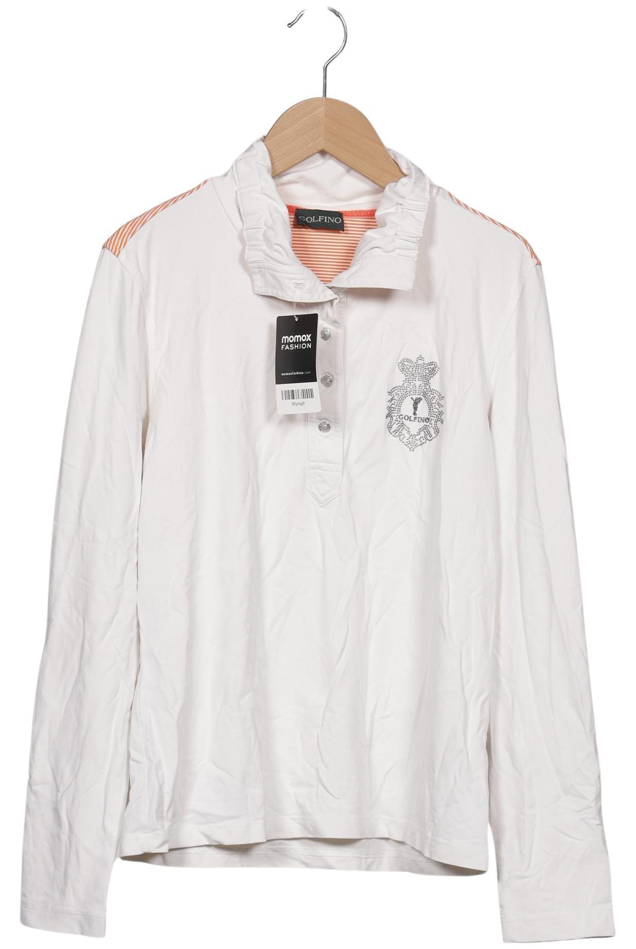 

Golfino Damen Poloshirt, weiß, Gr. 40