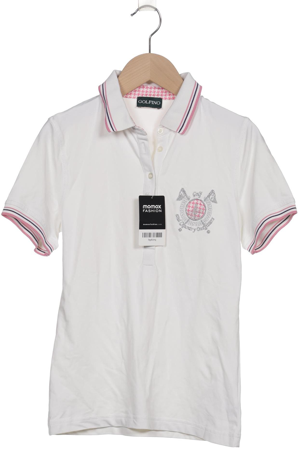 

Golfino Damen Poloshirt, weiß, Gr. 38