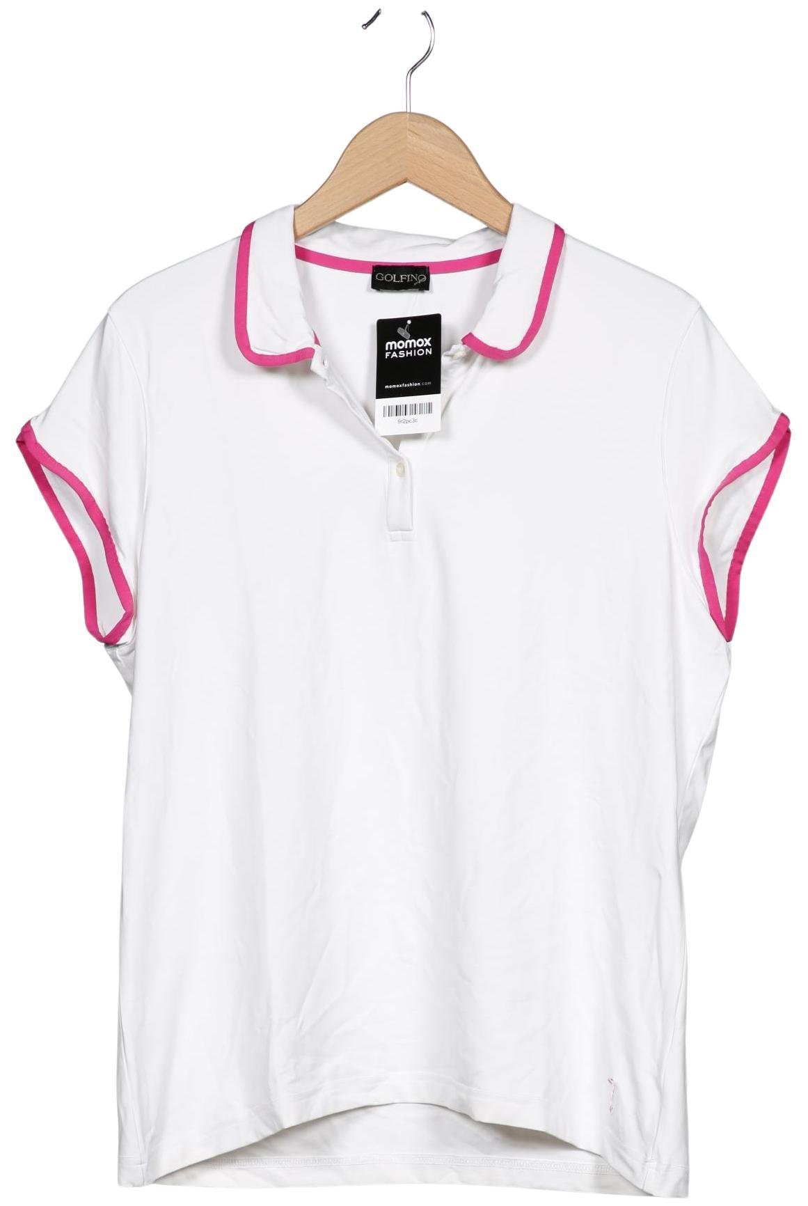 

Golfino Damen Poloshirt, weiß, Gr. 46