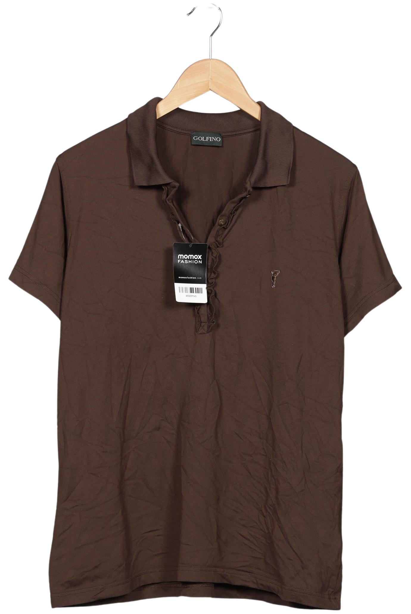 

Golfino Damen Poloshirt, braun, Gr. 46
