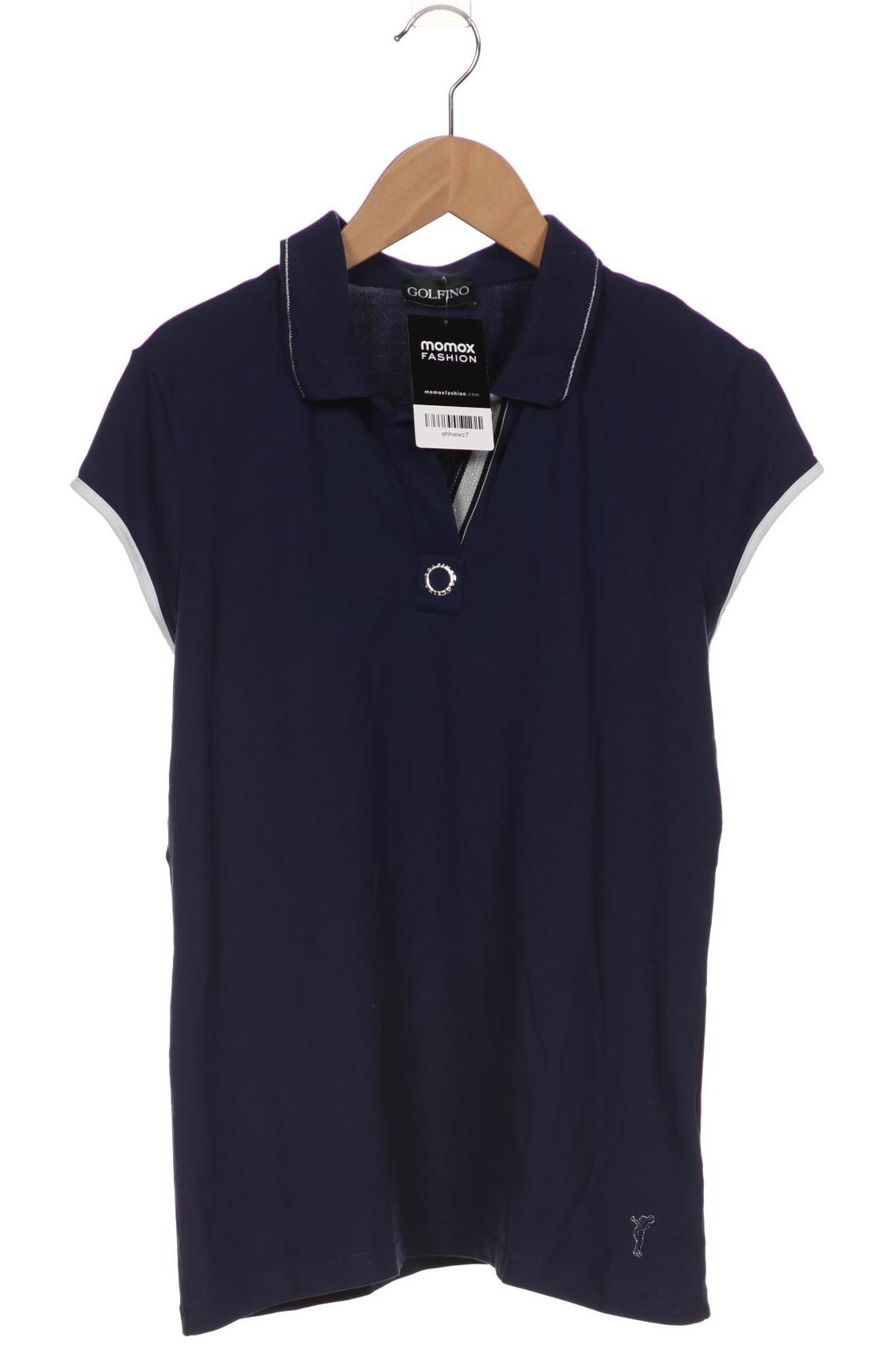 

Golfino Damen Poloshirt, blau, Gr. 42