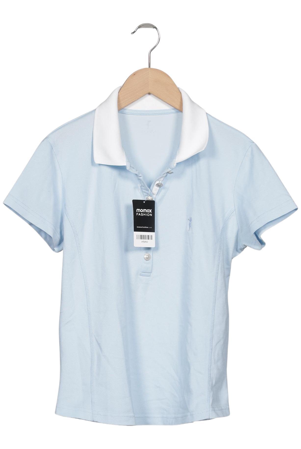 

Golfino Damen Poloshirt, hellblau, Gr. 40