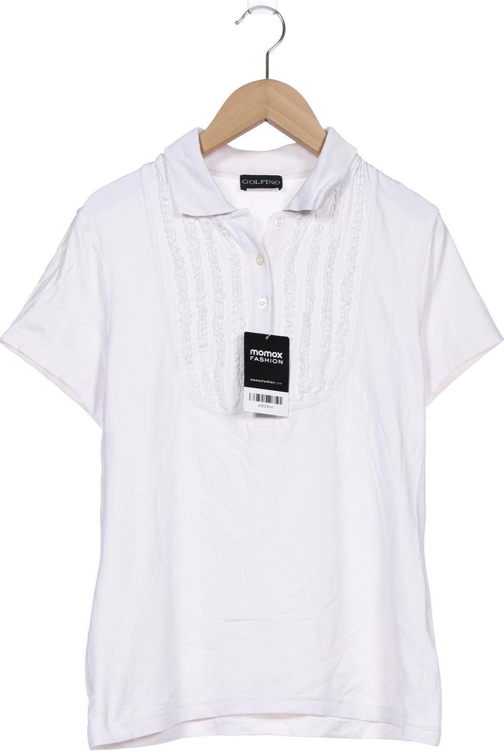 

Golfino Damen Poloshirt, weiß, Gr. 38