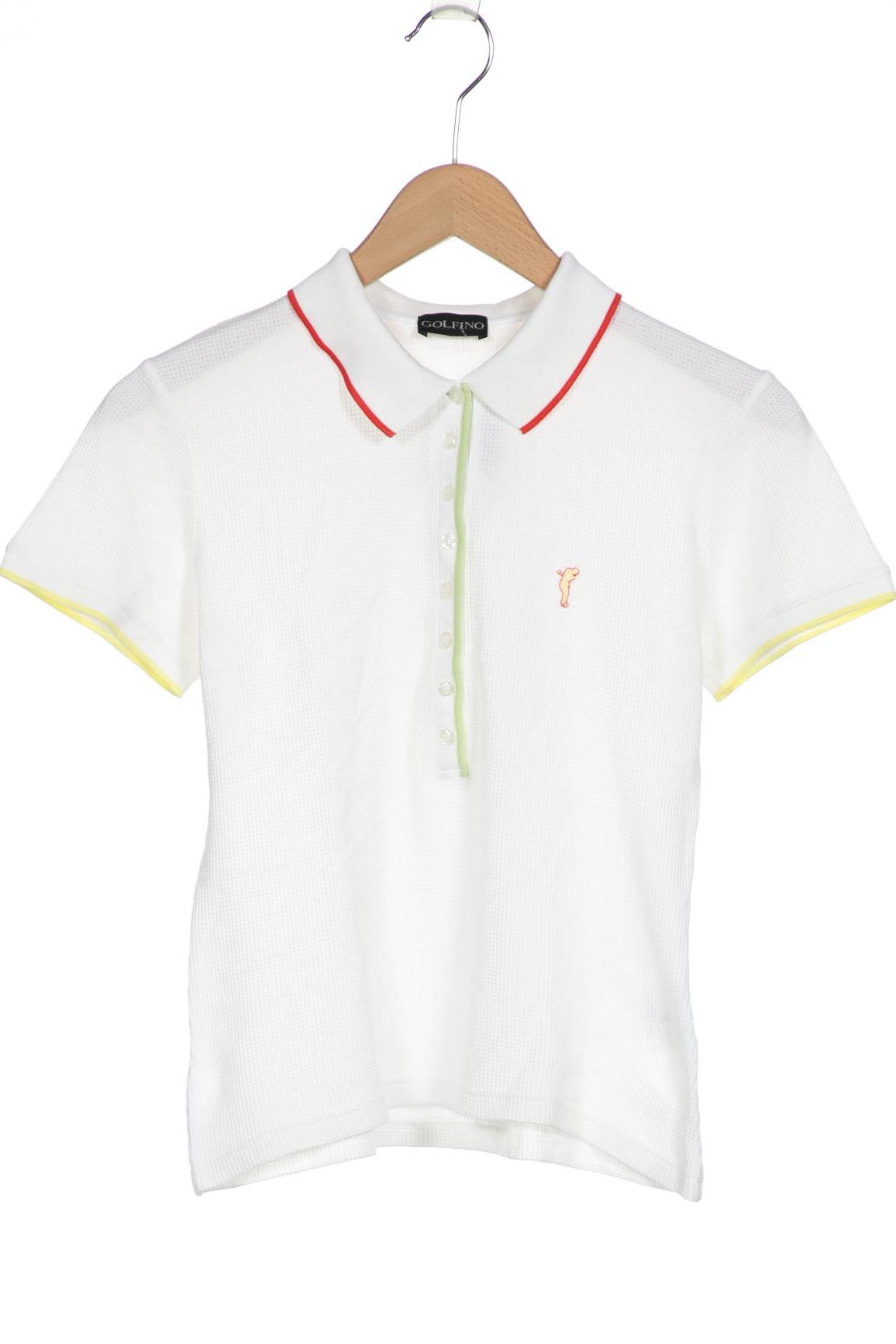 

Golfino Damen Poloshirt, weiß, Gr. 38