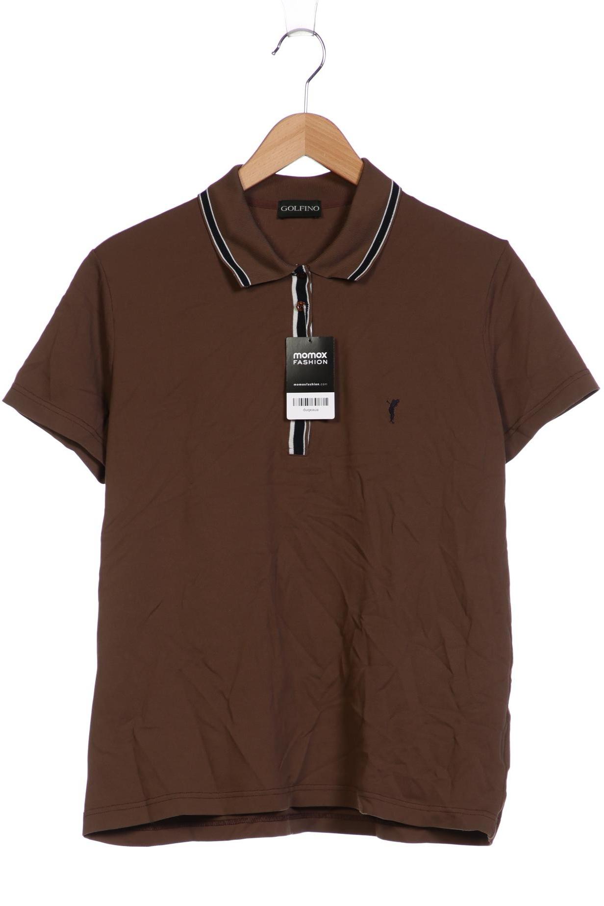 

Golfino Damen Poloshirt, braun, Gr. 46