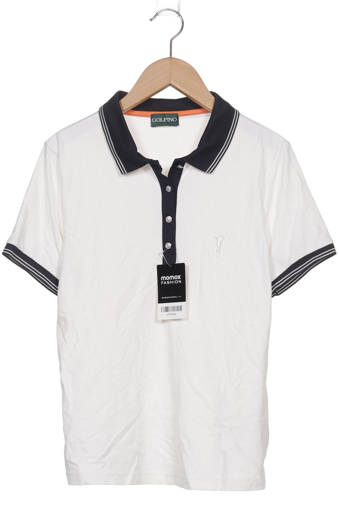 

Golfino Damen Poloshirt, weiß, Gr. 38